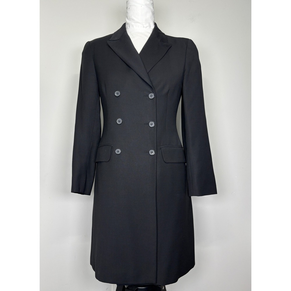 Carriere Sandra Angelozzi Black Double Breasted Tailored Dress/Jacket